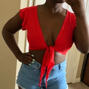 Beach Day Crop Top